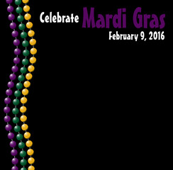 Mardi Gras Beads 2016 - 98574318