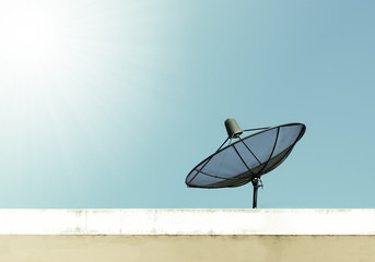Antenna communication satellite dish