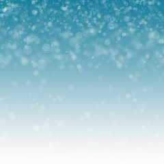 Christmas background with snow