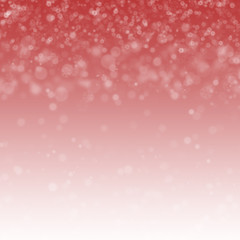 Christmas background with snow
