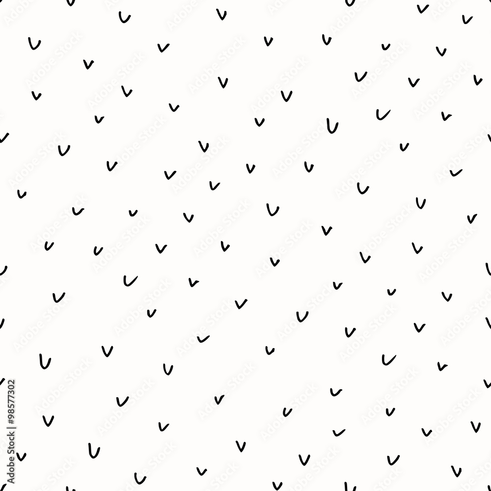 Poster abstract scribble pattern