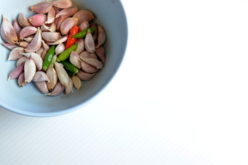 garlic and chilli