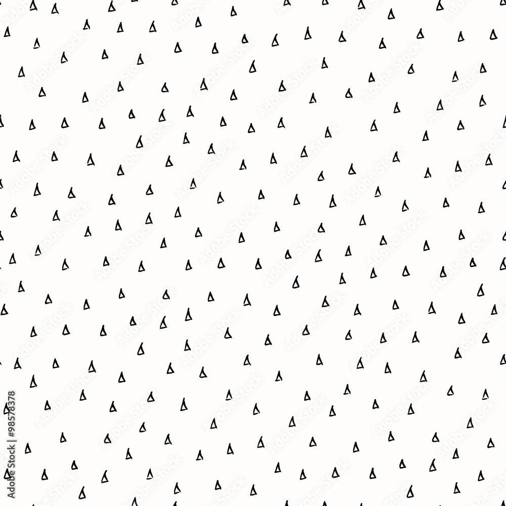 Poster abstract scribble pattern