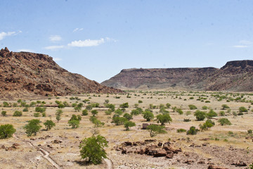 Namibia Afrika Twyfelfontain Epuwo