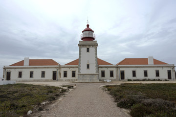 Cabo sardao vuurtoren, alentejo, portugal