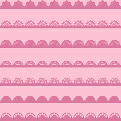 Collection design elements for scrapbook.