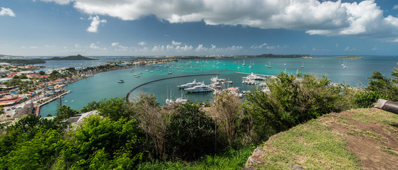 Baie de Marigot, Saint Martin, French West Indies