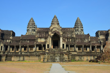 Fototapeta premium Cambodia Angkor Wat Exterior
