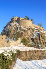 Ruine Hohentwiel im Winter