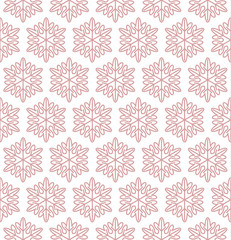 Vector mono line graphic design templates Merry Christmas