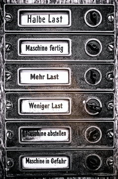 Machine Control Panel I