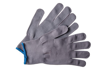 Working gloves, isolated on a white background