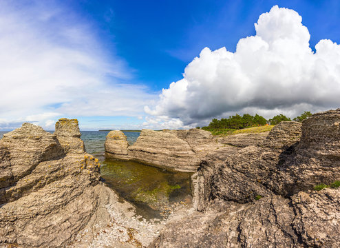 Byrum Raukar, Schweden