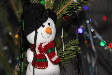 Christmas toy snowman