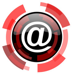 email red modern web icon