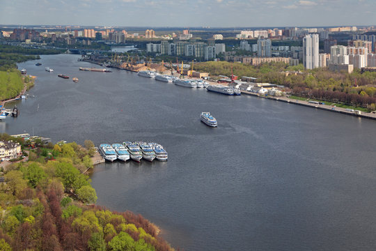Khimki reservoir, Moscow