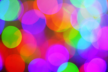 Colorful bokeh background
