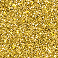 Gold glitter seamless texture.