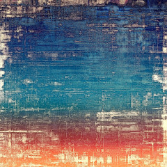 Vintage texture for background. With different color patterns: red (orange); blue; white; pink