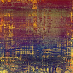 Abstract retro background or old-fashioned texture. With different color patterns: yellow (beige); brown; blue; purple (violet)