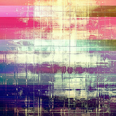 Old ancient texture, may be used as abstract grunge background. With different color patterns: brown; blue; purple (violet); white; pink - 98597139