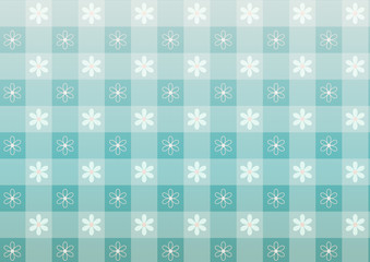Flower vector seamless pattern. Endless texture can be used for printing onto fabric and paper or invitation. Pattern swatches included in file
