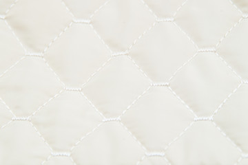 Fototapeta premium beige quilted fabric