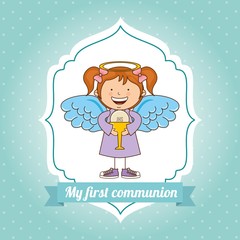 my first communion design 