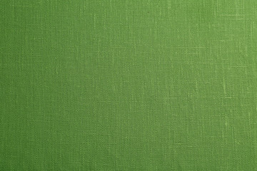 Green fabric texture background