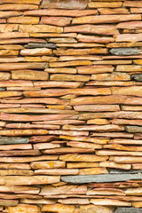 Close up modern pattern of stone wall decorative surfaces