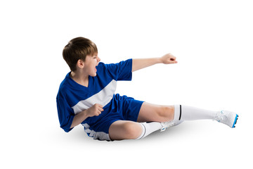 Obraz premium Young footballer