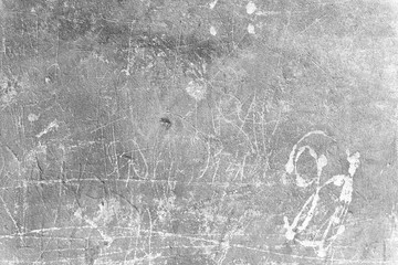 Wall fragment with attritions and cracks