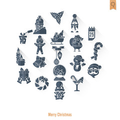 Christmas and Winter Icons Collection