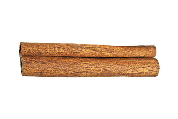 Cinnamon isolated on white background