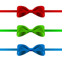 Set of vector bows