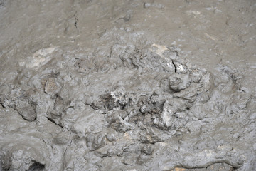 close up mud texture background in nature