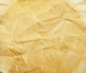 Old paper isolated on a white background