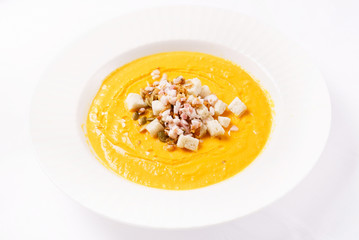 pumpkin cream soup