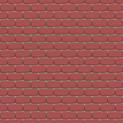 brick wall background. seamless pattern