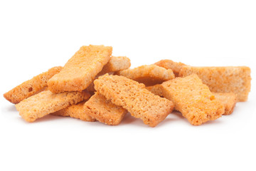 White bread crackers stick