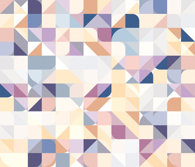 Seamless abstract geometric pattern