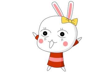 cooltree1512_동물캐릭터_토끼 © cooltree7