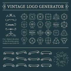 Vintage Logo Generator