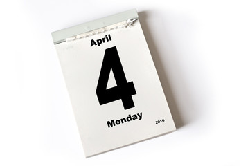 4. April 2016