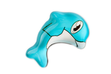 The fridge magnet - a dolphin