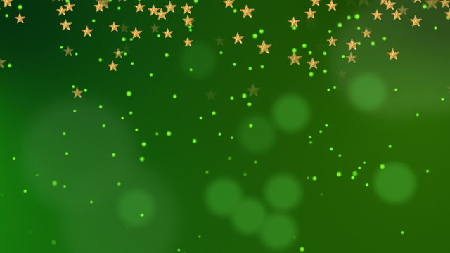 Green Christmas Background. This LOOPED video is perfect for your Christmas or New Year party, music video, video art, show.