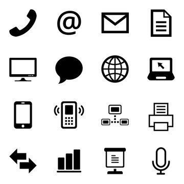 Communication Icons Iconset