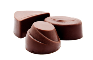 Assortment of chocolate candies