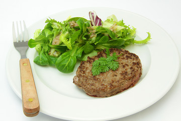 steak et salade 22122015