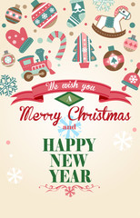 Christmas greeting card